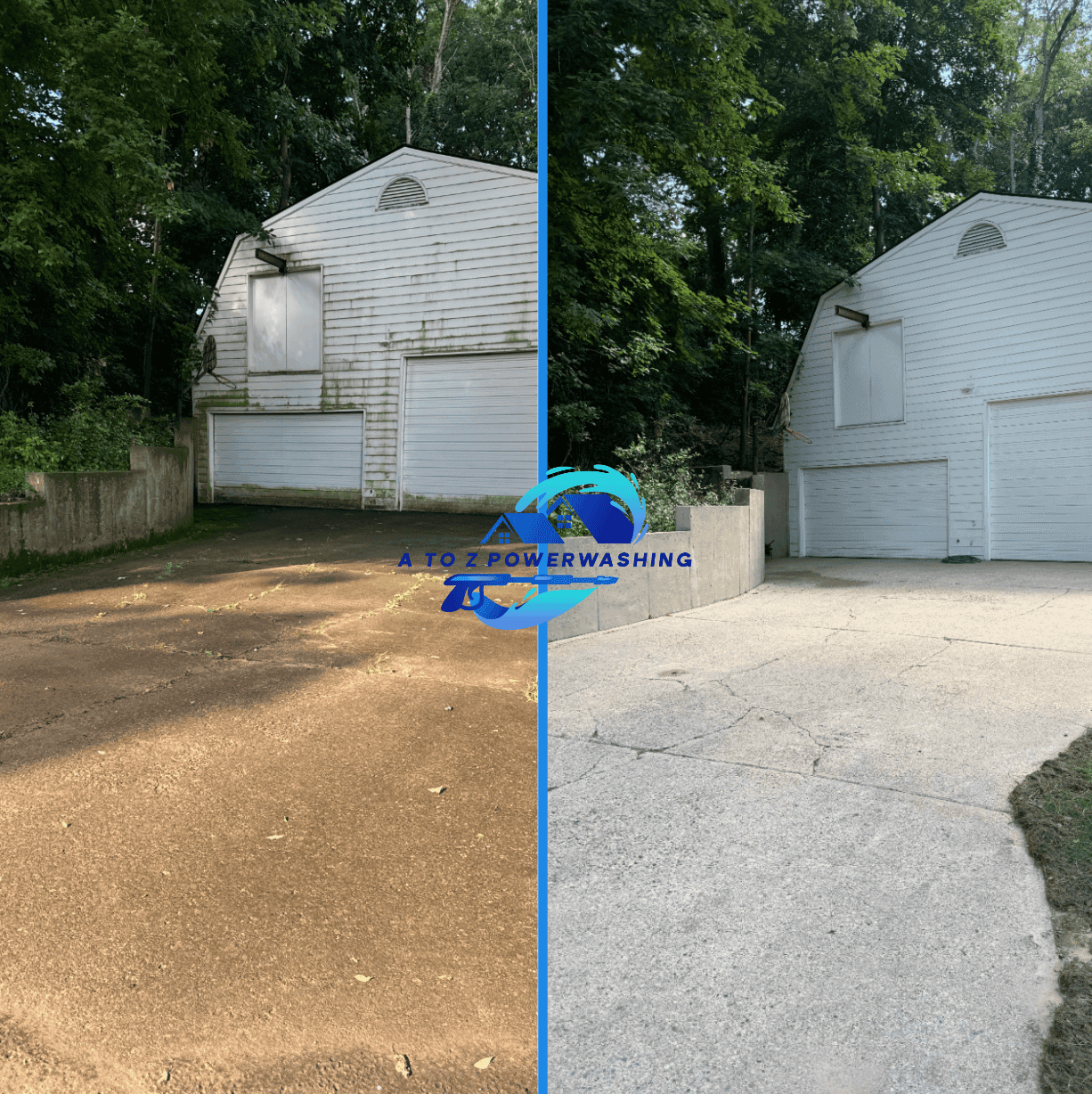 Commercial building exterior cleaning in Metro Detroit by A to Z Power Washing