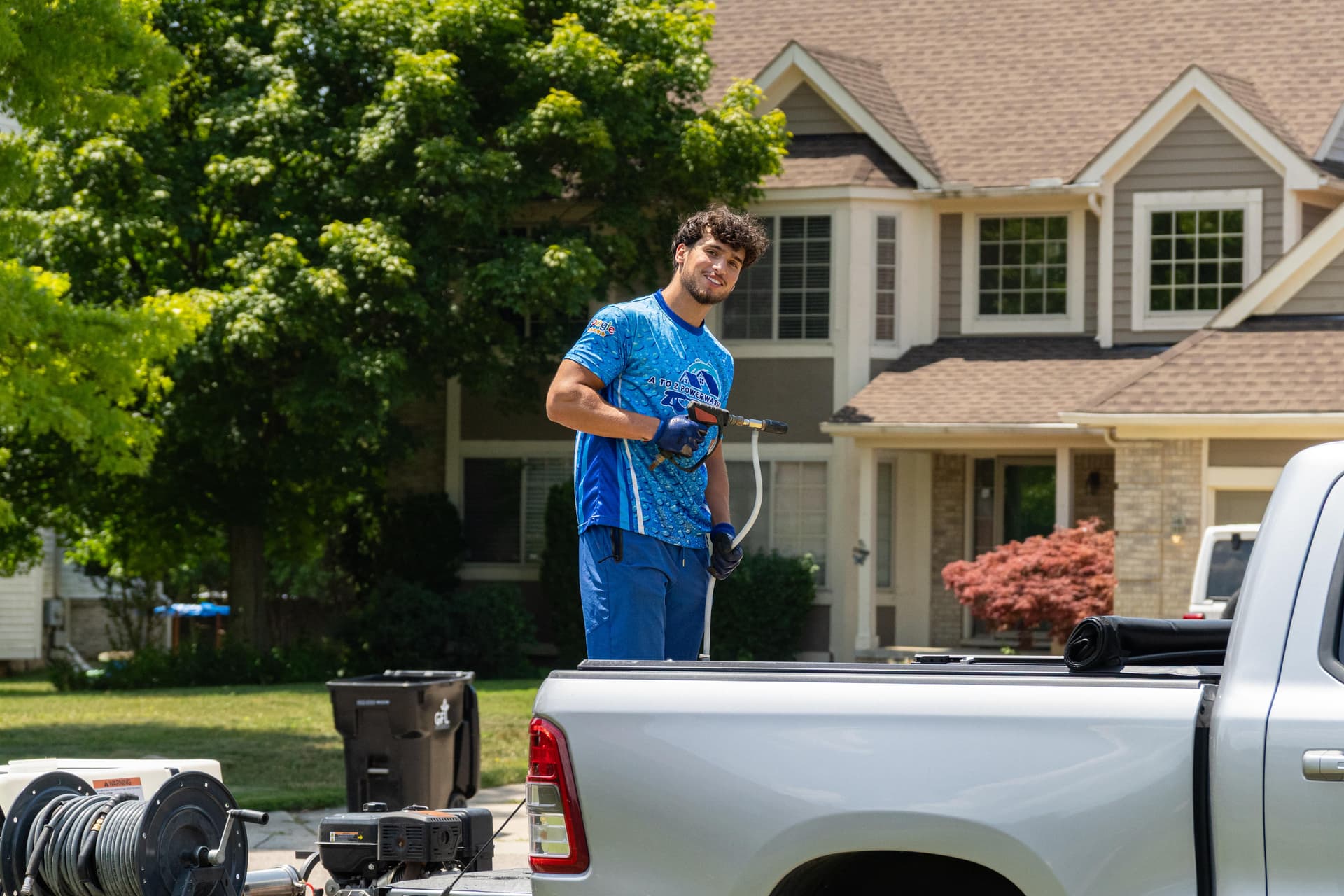 Professional power washing services