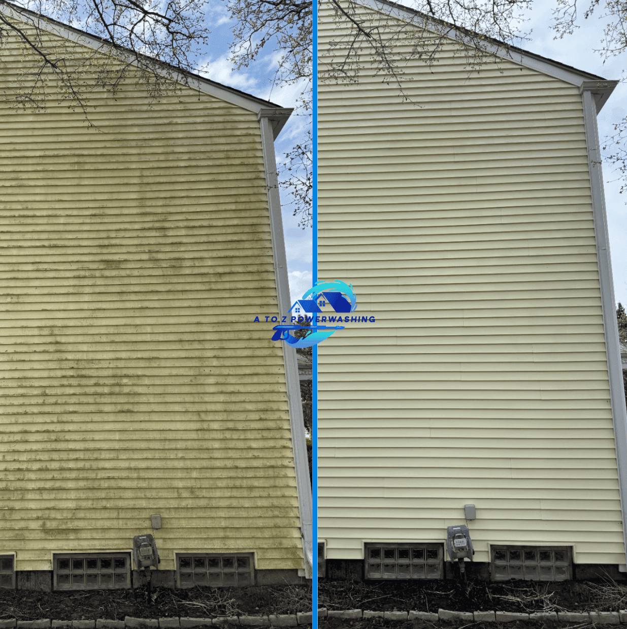 House washing in Birmingham, MI - A to Z Power Washing