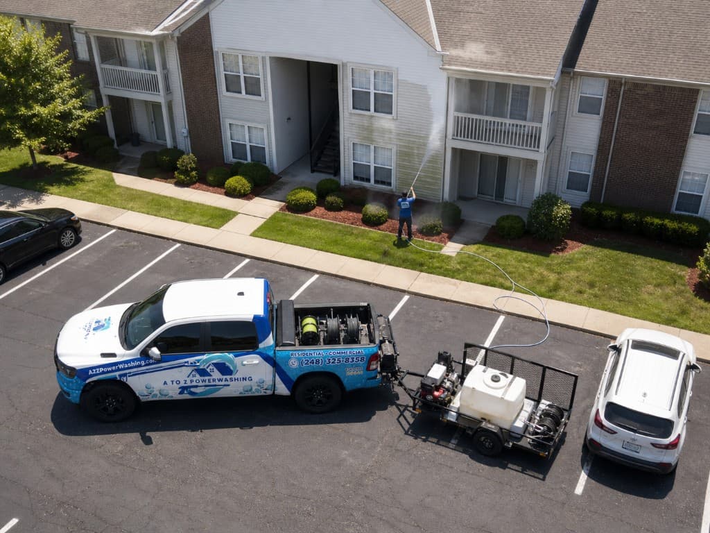 Professional apartment complex cleaning service in Oakland County