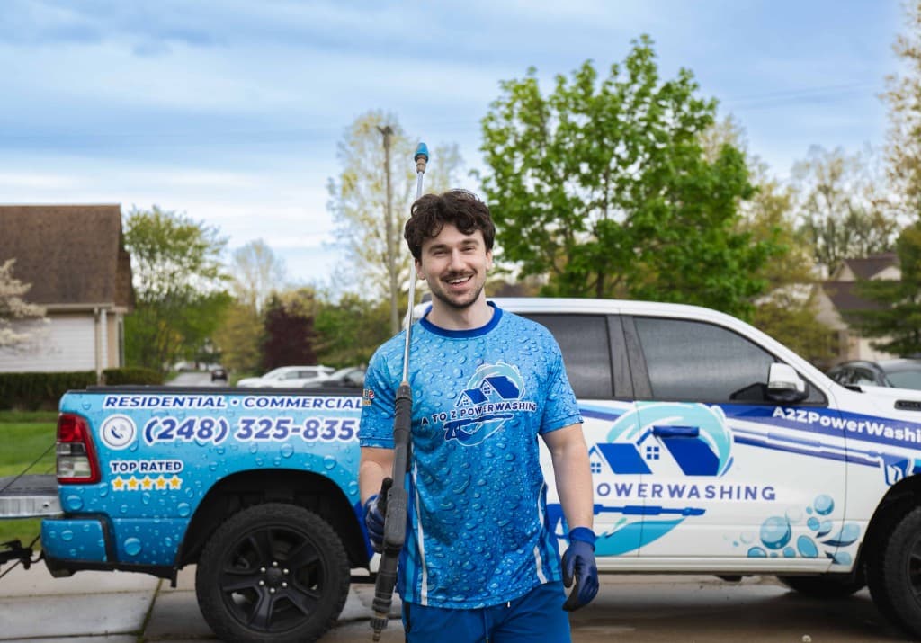 Oakland County pressure washing company — professional exterior cleaning by A to Z Power Washing