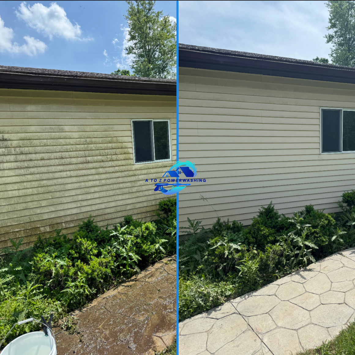 Professional power washing service image 1